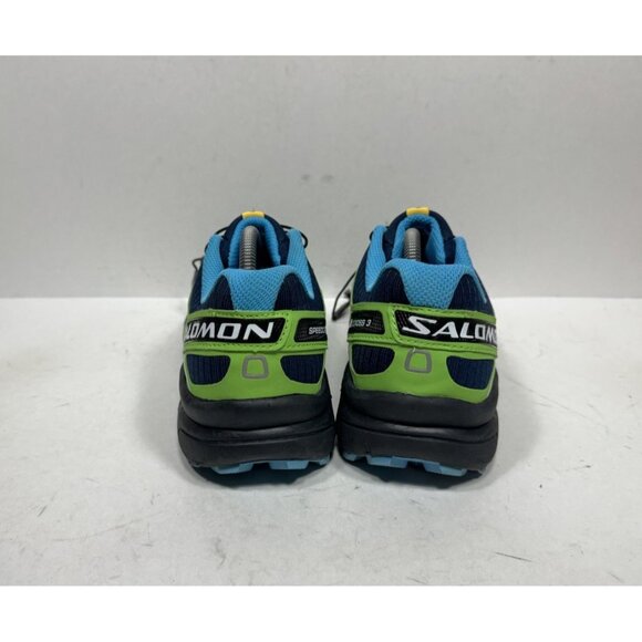 Salomon Speedcross 3 Trail Running Shoes Green Blue Men’s Size 10 328082 - Picture 4 of 8